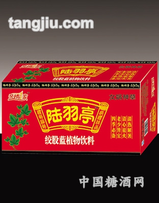 陆羽亭绞股蓝植物饮料250ml箱