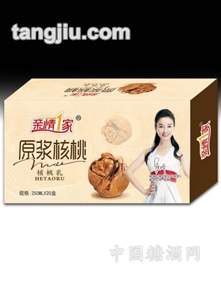 原浆核桃250ml箱