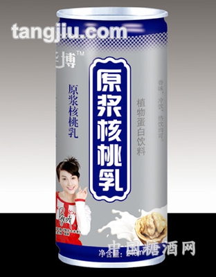 新品华博原浆核桃乳240ml