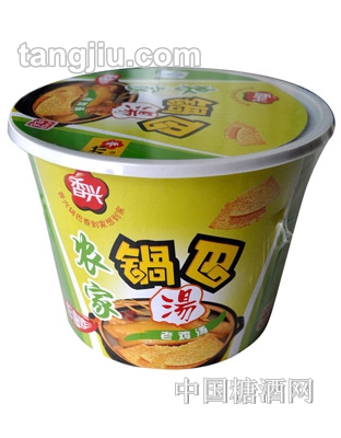 香兴农家锅巴老鸡汤桶装