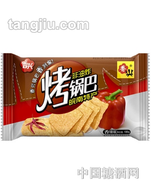 香兴烤锅巴香辣味100g