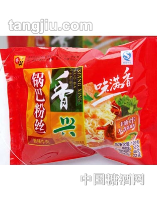 香兴锅巴粉丝-香辣牛肉味120g