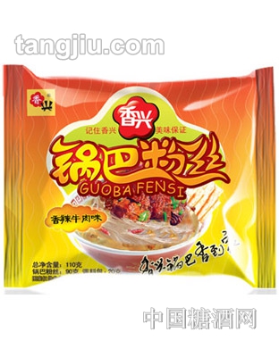 香兴锅巴粉丝香辣牛肉味110g