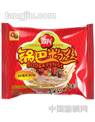 香兴锅巴粉丝红烧牛肉味110g