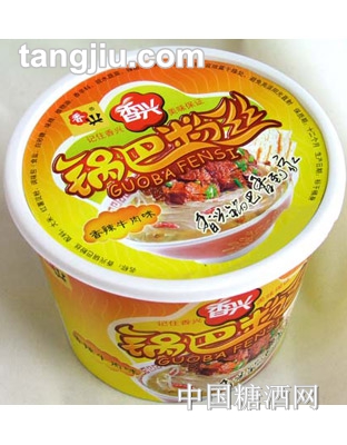 香兴锅巴粉丝（香辣牛肉味）115g