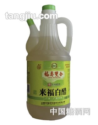 福寿双合来福白醋800ML