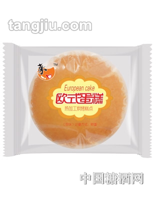 来一口原味欧式蛋糕