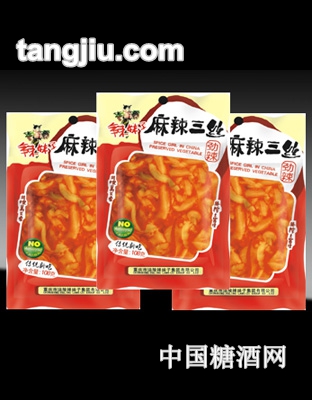 辣妹子麻辣三丝108g