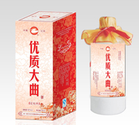 洋河蓝筹酒优质大曲升级版，红牡丹