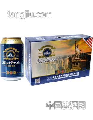 蓝带啤酒-蓝色经典1879啤酒320ml