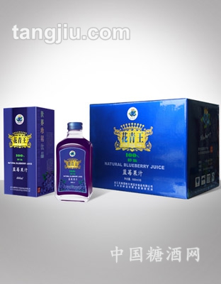 兰格格花青王蓝莓饮料666ml