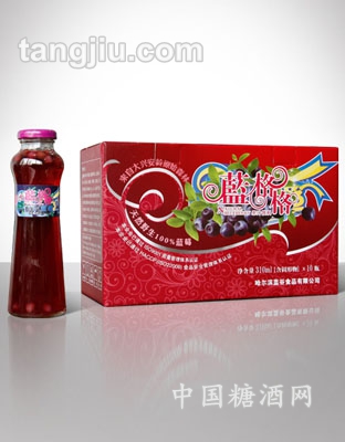 兰格格蓝莓饮料310ml