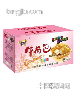 2千克牛角包红豆味