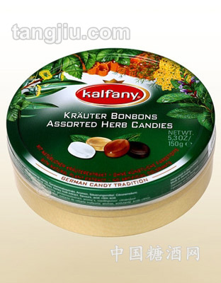 德国卡芬妮什锦草本口味糖150g