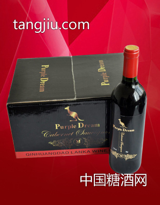 兰卡袋鼠赤霞珠干红葡萄酒