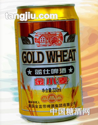 听装金小麦啤酒330ml