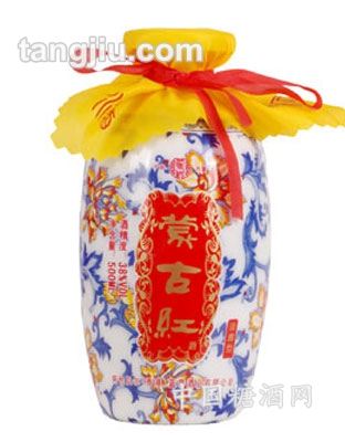 蒙古红青花