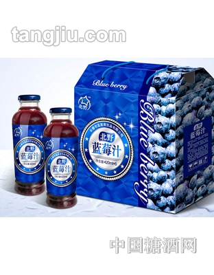 北野蓝莓汁礼品420ml