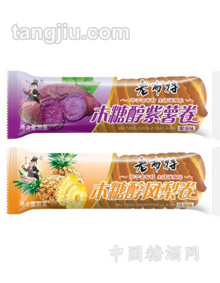木糖醇紫薯卷-凤梨卷