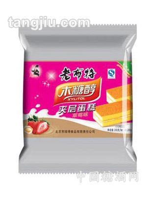 240克木糖醇夹层蛋糕（草莓味)