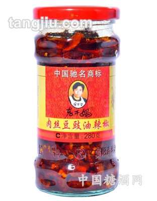 肉丝豆豉油辣椒280g