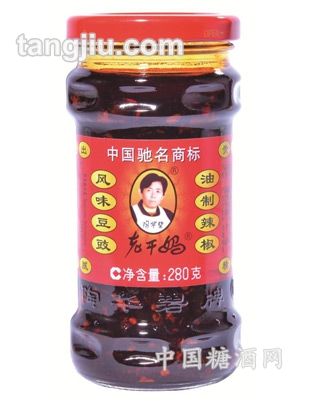 风味豆豉油制辣椒280g