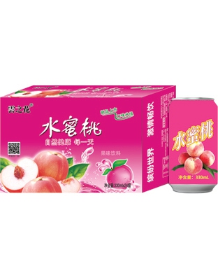 云之花水蜜桃味饮料330ml