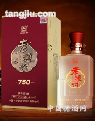 老泸州酒750