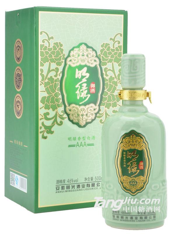 46度明绿御酒3A500ml