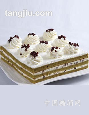 绿茶慕斯蛋糕