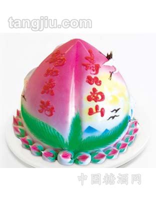 寿桃蛋糕