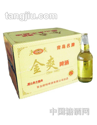 崂特金爽啤酒10度
