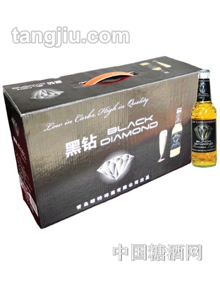 崂特黑钻啤酒11度