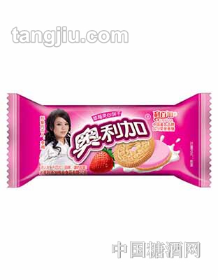 北京奥利加草莓夹心饼干