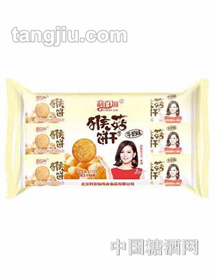 利百加猴菇饼干牛奶味6条装