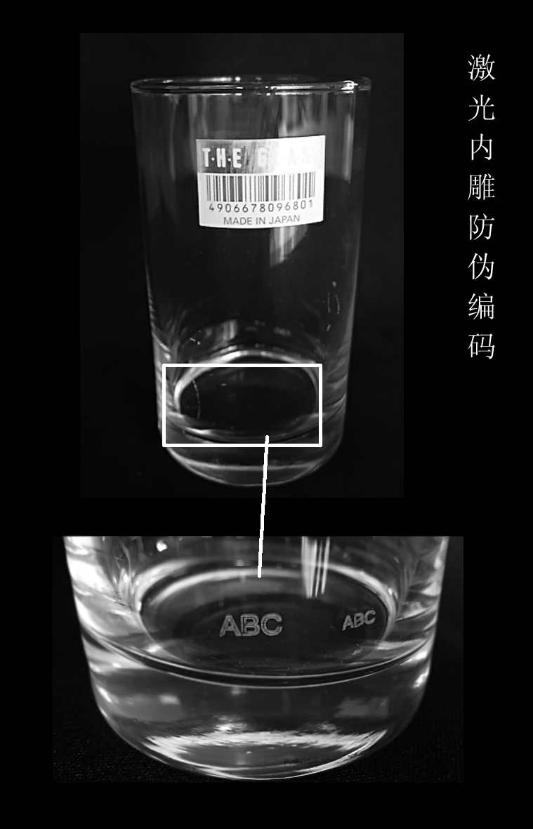 供应酒瓶内雕防伪技术设备