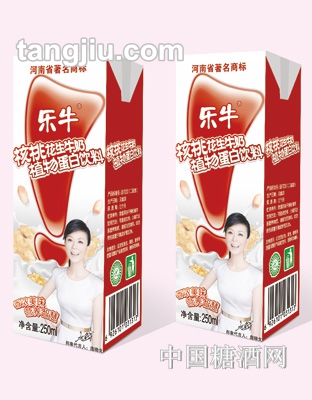 乐牛核桃牛奶250ml