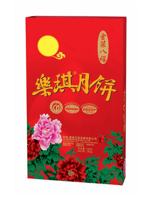乐琪金装八福报喜月饼500g
