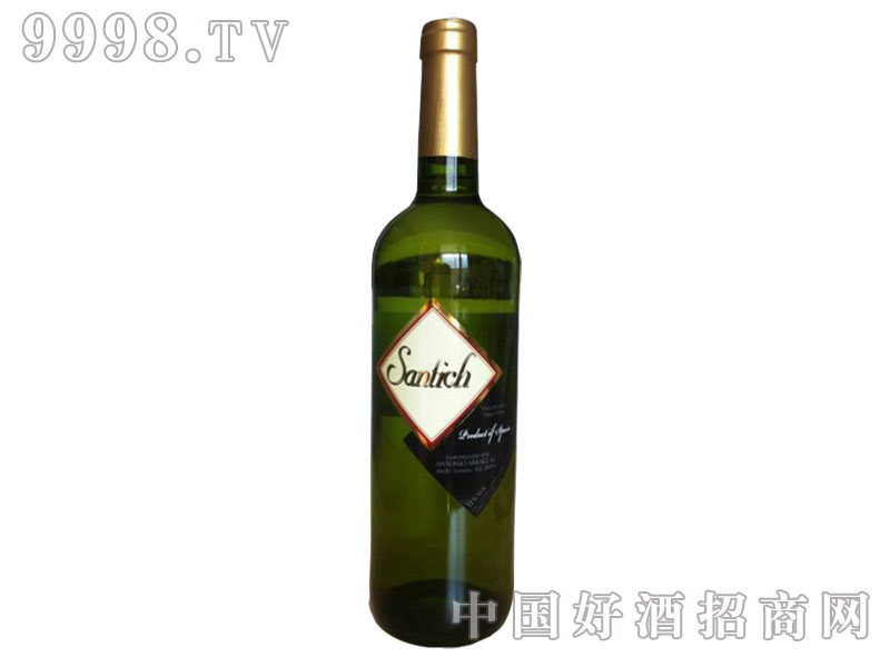 西班牙珊蒂斯干白葡萄酒