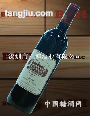 玛歌小城堡伊迪斯梅多克干红葡萄酒