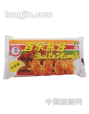 百乐佳百乐熊仔饼干65g