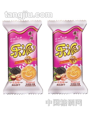 舞粮乐派饼干花生味