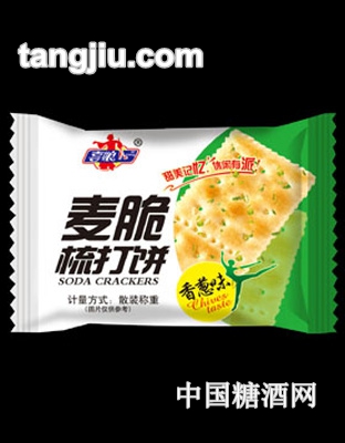 喜娘麦脆梳打韧性饼干