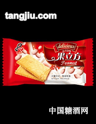 荣利来果立方饼干