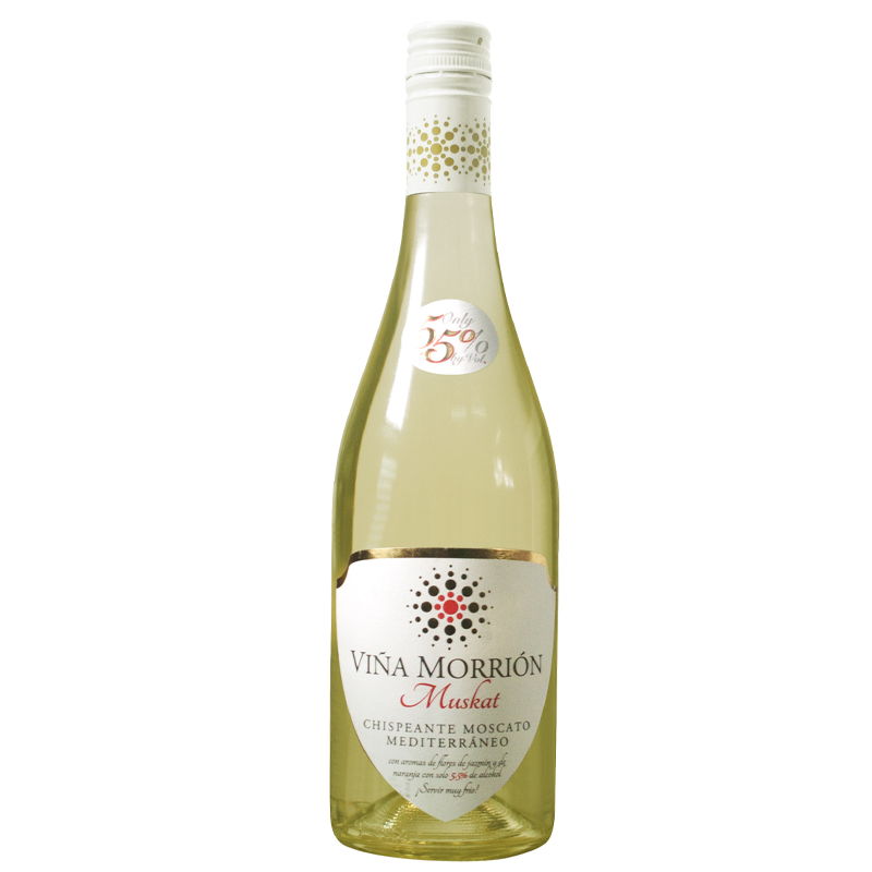 西班牙5.5度微起泡半甜白葡萄酒