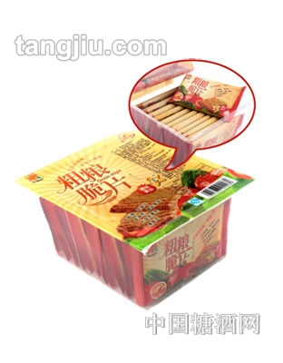 米乐园食品粗粮脆片蔬菜番茄盒装108g