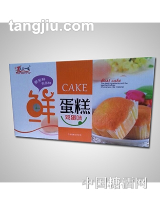 天天鲜蛋糕鸡蛋味礼盒