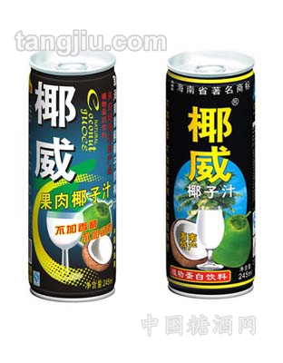 椰威椰子汁245ml