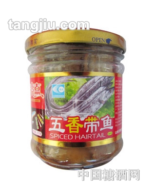 亮点五香带鱼217g