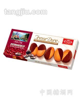 金沙红豆巧克力薄饼100g